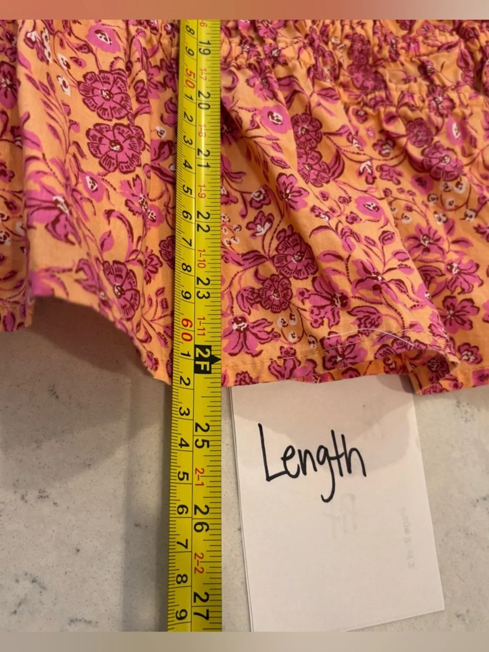 Old Navy Floral Puff-Sleeve Peplum Blouse Womens 2X‎ V-neck Smocked Cottagecore